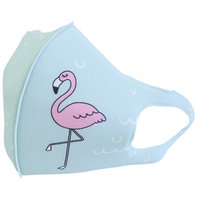 Rouška pratelná dětská - plameňák(polyester)
