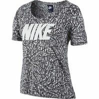 Dámské tričko Nike Prep Tee-Swoosh AOP