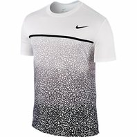Pánské Tenisové tričko Nike Challenger Crew-Printed